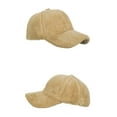 thumbnail image 6 of Gfyviroh Flock Baseball Cap for Men Women Soft Fuzzy Warm Hat Solid Color Trendy Go Out Hat, 6 of 8