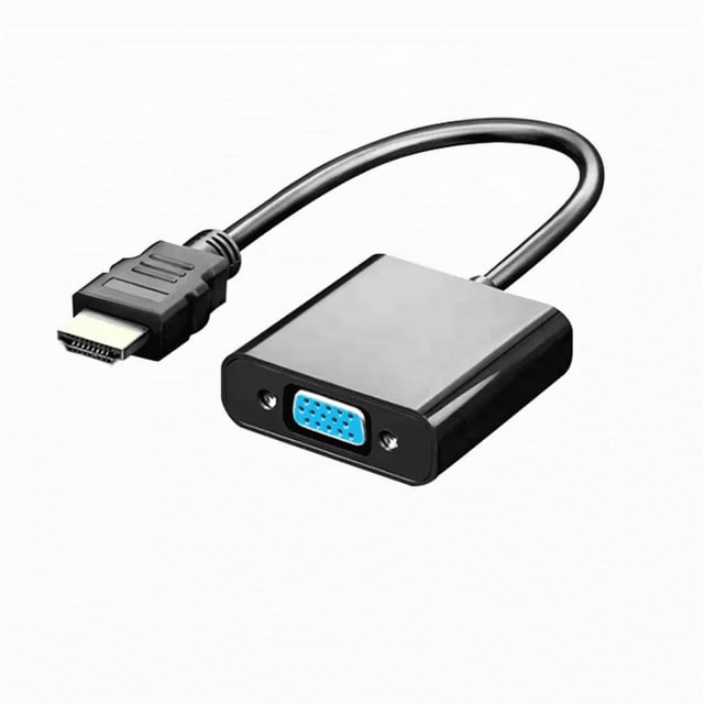 High Quality HDTV Male to VGA Female Audio Video Cable Converter HDTV to VGA Adapter for Desktop Laptop Projector Monitor
