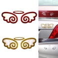 thumbnail image 4 of Walbest Car Sticker - Cute 3D Angel Wings Silver Sticker Vehicle Body Logo Decal Decoration, 4 of 7