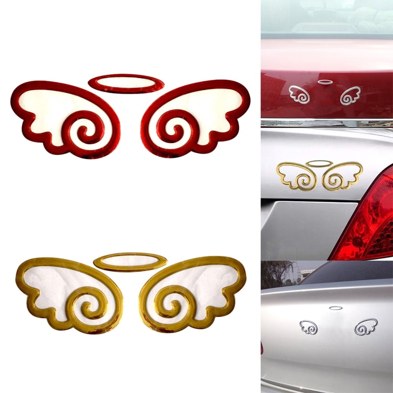 Ab Wing Sticker Cute Angel Wings Logo