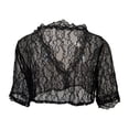 thumbnail image 4 of Gibobby lencería Sexy mujer 1 pieza con aros chaleco encaje blusa Dirndl negra XXL, 4 of 4