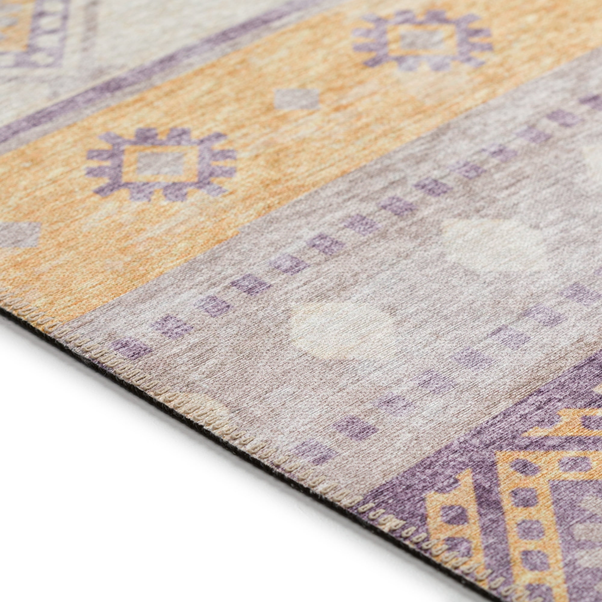 Addison Rugs Addison Indoor/ Outdoor Yuma Southwest Boho Washable Rug 10' x 14' - Purple