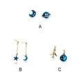thumbnail image 4 of Pendientes femeninos Creative Irregular Girl Ears Drops elegante Decoración colgante de la oreja accesorio de moda para fiestas Tipo 3 1 par Inevent AP009006-03B, 4 of 6