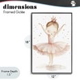 thumbnail image 4 of Stupell Industries Cottage Sweet Pink Tutu Black Framed Giclee Art, 12 x 18, by Creative Studio, 4 of 8
