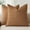 Light Brown, variant on Linen Check Throw Pillow Covers Set of 2 - Natural Beige Farmhouse Modern Boho Vintage Decorative Cushion Covers for Sofa Couch Bedroom Living Room Decor(no pillow inset)