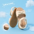 thumbnail image 3 of Sandalia DREAM PAIRS KSD213 para Niñas Pequeñas con Lazo Khaki Talla 4, 3 of 7