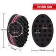 thumbnail image 3 of Magic Hair Twist Sponges, Barber Sponge Brush For Hair, Hair Sponge For Curls Women And Men With 1 6.69 Inch Metal Hair Stick, 3 of 3