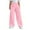Pink, variant on Aihuaihua Girls Polar Sweatpants Kids Warm Fuzzy Trousers Cute Y2K Trendy Baggy Pants Casual Fall Winter Clothing