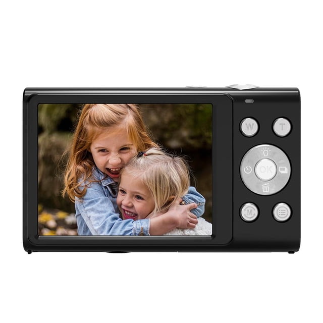 48MP Foto IPS Fotografía 2.7K Cámara 2.8 pulgadas 1080P HD para principiantes Negro