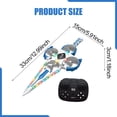 thumbnail image 5 of drones teledirigidos, aviones teledirigidos para Navidad y Año Nuevo, Azul, 5 of 5