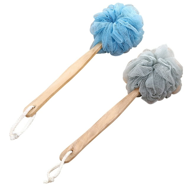 Bath Brush Professional Long Handle Shower Brush Bath Sponge for Exfoliating
