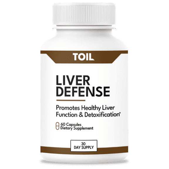 Liver Defense - Liver Detoxification and Liver Health Dietary Supplement from Toil, a Veteran Owned Company