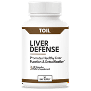 Liver Defense - Liver Detoxification and Liver Health Dietary Supplement from Toil, a Veteran Owned Company