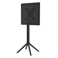 thumbnail image 6 of Sky 24 inch Square Folding Bar Table in Black finish, 6 of 10