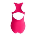 thumbnail image 4 of Women's Athletic Racerback Swimsuit - Color Block Boyleg Bathing Suit - Removable Padding - Nylon/Spandex - S-XXL - Lap Swimming, 4 of 4