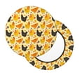 thumbnail image 3 of Goofa Funny Chicken Printed Stool Covers Round, Waterproof Round Bar Stool Covers Anti-Slip Round Bar Stool Seat Cover with Elastic Bands Durable -14 inch, 3 of 7
