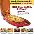 thumbnail image 4 of Crepé eléctrico antiadherente de 110V/220V, Pizza, crepé, hornear, sartén, plancha, rollo de primavera chino, freír pasteles, cocina para carne, asador, 4 of 5