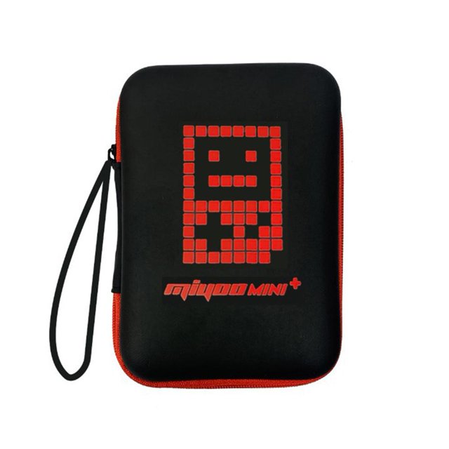 Bolsa de almacenamiento EVA con estuche de transporte con cordón para Miyoo Mini Plus/ANBERNIC RG35XX