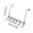Gray, variant on VWRXBZ Over The Door Hooks, 15.8x2x5.5 Inch Over The Door Hooks Door Hanger Hooks for Hanging Bathroom Door Towel Rack with 6 Cloak Hooks Hanger Practical Bathroom Accessories for Dormitory