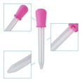 thumbnail image 4 of 1 set Food Grade Silicone Molds Fondant Molds For DIY Cake Decoration Chocolate Candy UV Resin & Epoxy Resin Jewelry Making Plastic Dropper Pink, 4 of 8