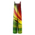thumbnail image 7 of Iaqnaocc Mardi Gras Jumpsuits for Women Funny Carnival Graphic Sleeveless Jumpsuits Rompers Casual Dressy Carnival Wide Leg Overalls Jumpsuits Baggy Overalls Army Green S, 7 of 7