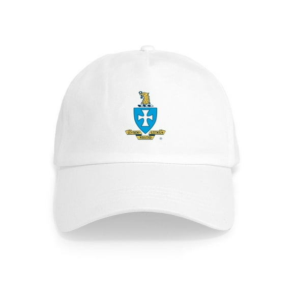CafePress - Sigma Chi Coat Of Arms Colored - Adjustable 100% Brushed Unisex Casual Cotton Baseball Cap, Beige, 1