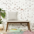 thumbnail image 2 of Bianca Gray Geometric Accent Throw Pillow 18" x 18", 2 of 6
