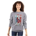 thumbnail image 3 of Officially Icee Logo Chill Out Sweatshirt for Men or Women Brisco Brands S, 3 of 6
