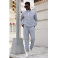 thumbnail image 6 of RPOVIG Men's Velvet Tracksuit Hoodie Drawstring Sweatsuit Sets Casual Outfits 2 Piece ，Sizes S-3XL, 6 of 10