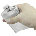thumbnail image 1 of Xihbxyly Petaca de Acero Inoxidable, Diseño a Prueba de Fugas, Capacidad Compacta de 100 Ml, Fácil de Transportar, Ideal para Whisky, Vodka y Más, Perfecta para Viajes, Pesca y Actividades Al Aire Li, 1 of 4