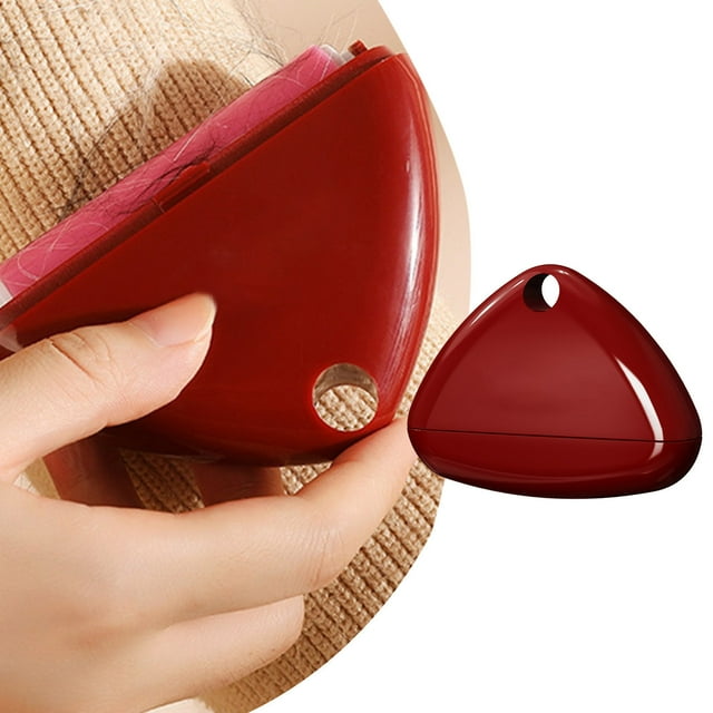 LPSSTORE Good Life Lint Roller Portable Triangular Washable Lint Roller Portable Pet Hair Remover Double Color Washable Lint Roller The Roller Is Detachable and Reusable