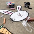 thumbnail image 5 of Cubo Sidewalk Chalk Loddie Doddie Jumbo, blanco, 20 unidades, 5 of 5