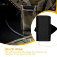 thumbnail image 4 of Yuarrent Bolsa de Clips de liberación rápida WOSPORT con orificio de drenaje, bolsas de soporte multiángulo, equipo de cazador, accesorio de equipo Schwarz Yuarrent OD021170-01, 4 of 6