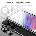 thumbnail image 4 of JETech Screen Protector for Samsung Galaxy A53 5G with Camera Lens Protector, Tempered Glass Film, HD Clear, 2-Pack Each, 4 of 7