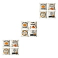thumbnail image 1 of Funda de almohada decorativa Injueey 4 unids/set para Día de Acción de Gracias Halloween-7, 1 of 6