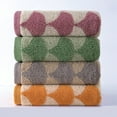 thumbnail image 5 of Unique Bargains Cotton Hand Towels Absorbent Hand Towel Pink 2-Piece, 5 of 5