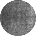 thumbnail image 1 of Ahgly Company Indoor Round Oriental Gray Industrial Area Rugs, 5' Round, 1 of 4