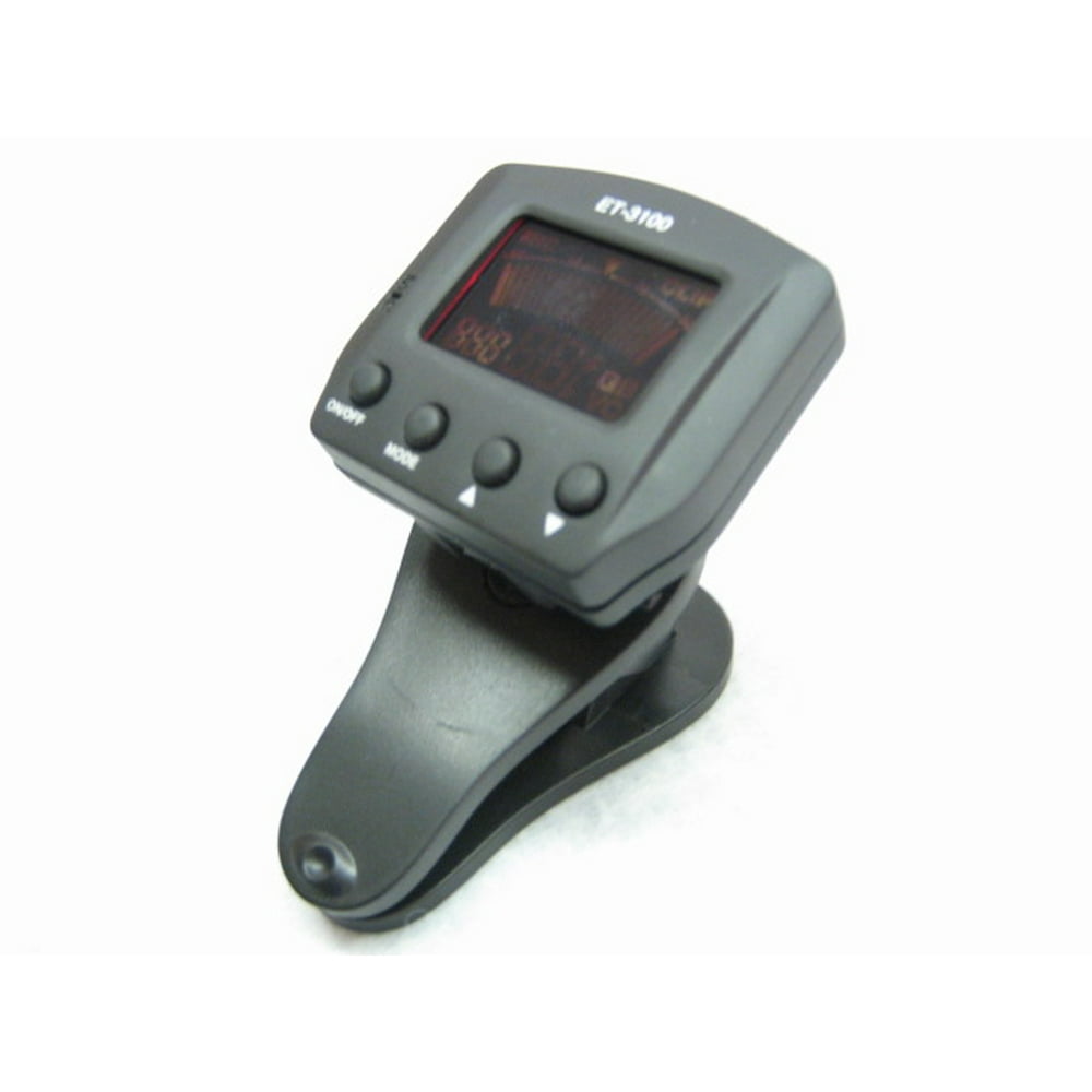 GUITAR TUNER Electronic Chromatic LIT digital Bass Electric Walmart