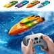 thumbnail image 1 of Lekihaqq 2.4G Remote Control Boats 360 Degree Stunt Rc Boat Led Light Waterproof Rechargeable Mini Boat For Kids, 1 of 7