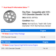 thumbnail image 2 of Flex Plate - Compatible with 1970 - 1973 Chevy Chevelle 7.4L V8 1971 1972, 2 of 2