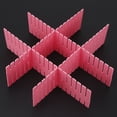 thumbnail image 3 of Diy Drawer Organizer Drawer Dividers Pp 4Pcs Diy Plastic Drawer Organizer Adjustable Drawer Dividers Separators  Short Type, 3 of 7