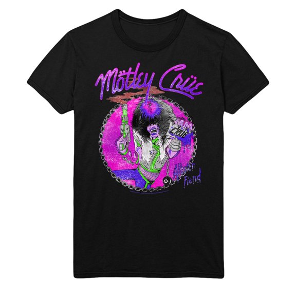 Motley Crue Purple - Medium Allister Unisex T-Shirt - Black - Medium