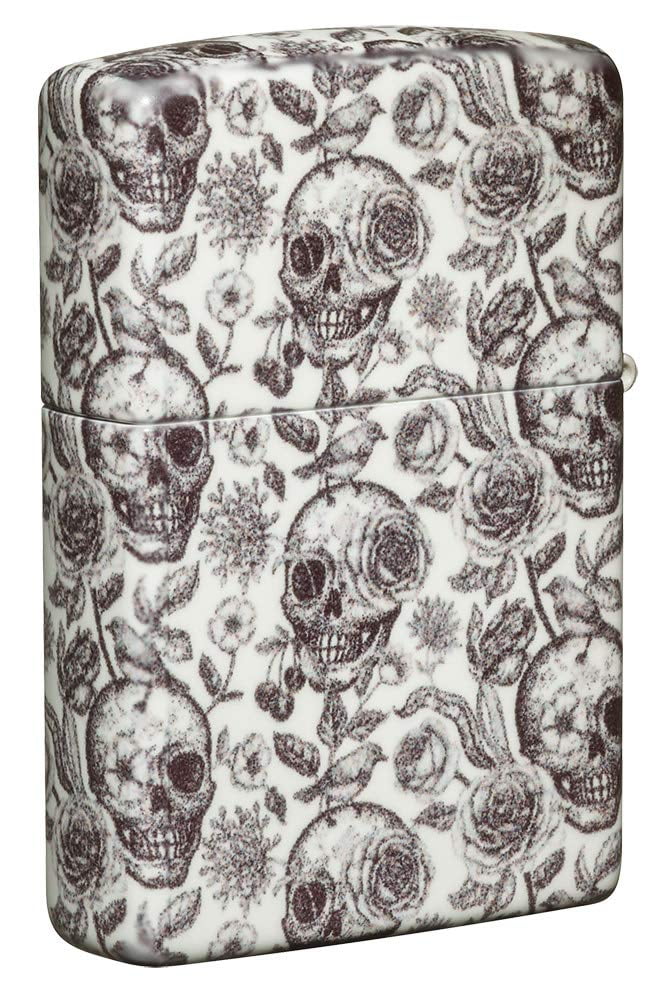 Zippo Skeleton Glow-in-the-Dark 540 Color Pocket Lighter