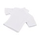 thumbnail image 3 of Camiseta 1:12, trajes en miniatura de manga corta, miniropa hecha a mano para muñecas de 6 pulgadas, accesorios para figuras de acción masculinas , Blanco CUTICAT Camiseta de muñeca, 3 of 8