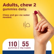 Nature Made Multivitamin For Men Gummies, Mens Multivitamin for Nutritional Support, 110 Ct