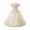 Beige, variant on CPNG Girls' Off-the-Shoulder Sequin & Glitter Tulle Ball Gown Dress – Embellished Bodice, Ruffled Sleeves & Sparkly Floor-Length Skirt for Flower Girl, Wedding Pageant & Formal Events