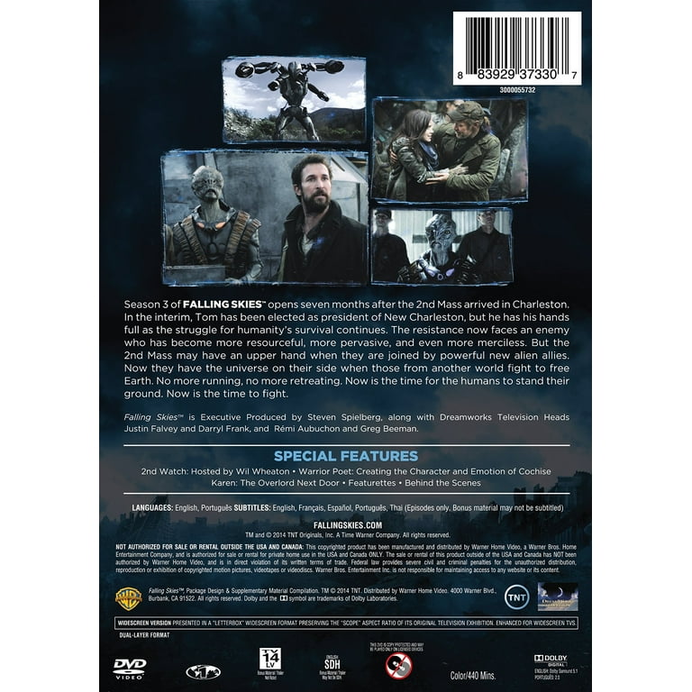 Falling Skies: The Complete Third Season [DVD] - Walmart.com
