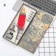 thumbnail image 4 of Pluma de caligrafía con 5 puntas, juego de tinta para escribir, caja de regalo, pluma estilográfica de boda, 4 of 5