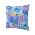 thumbnail image 2 of Funda de almohada decorativa con dibujos animados de Stitch, para decoración del hogar y el sofá, elige una funda de cojín de temporada feliz de 24 x 24 pulgadas, 2 of 8