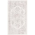thumbnail image 1 of Unique Loom Oxford Medallion Intricate Design Rug 3' x 5' 3 Rectangle Cream/Gray, 1 of 2